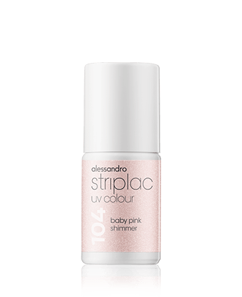 Alessandro Striplac UV Colour 104 Baby Pink Shimmer (6,5 ml)