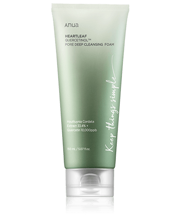 Anua Heartleaf Quercetinol Pore Deep Cleansing Foam (150 ml)