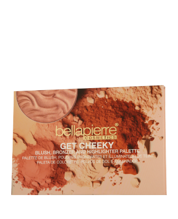 Bellapierre Cosmetics Beauty Palettes Get Cheeky - Blush, Bronzer und Highlighter Palette (24 g)