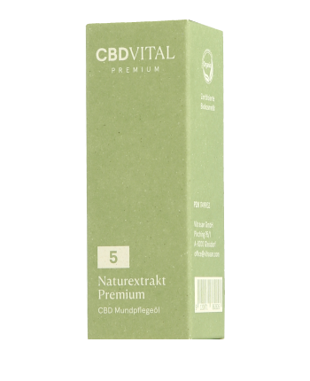 CBD VITAL Naturextrakt Premium CBD Mundpflegeöl 5% (10 ml)