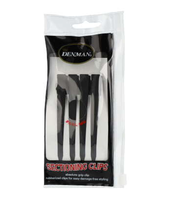 Denman Accessories Hair Clips Jumbo Black (4 Stück)