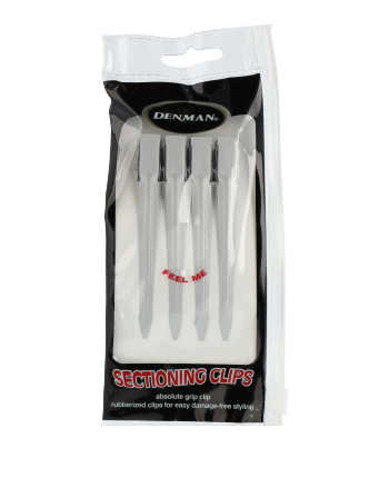 Denman Accessories Hair Clips Jumbo Silver (4 Stück)