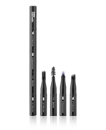 easycosmetic Beauty & More Stackable Travel-Size Multi-Brush