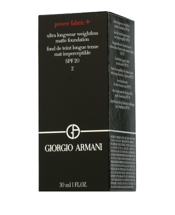 Giorgio Armani Power Fabric + Ultra Longwear Weightless Matte Foundation 2 (30 ml)