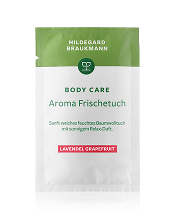 Hildegard Braukmann Body Care Aroma Frischetücher Lavendel Grapefruit (10 Stück)