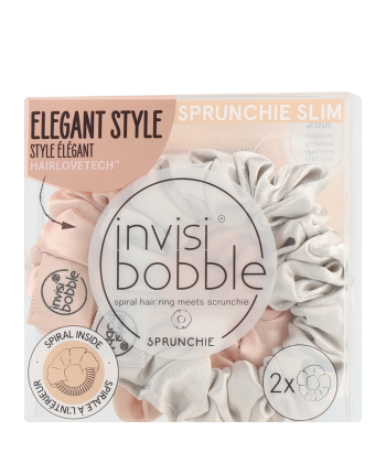 Invisibobble Sprunchie Slim Bella Chrome (2 Stück)