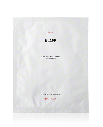 KLAPP Skin Natural Triple Action Soothing Sheet Mask (3 x 18 g)