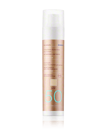 Korres Sun Care Red Grape Sunscreen Tinted Face Cream SPF 50 (50 ml)