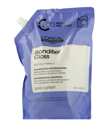 L'Oréal Professionnel Serie Expert Blondifier Gloss Professional Shampoo Refill (1500 ml)