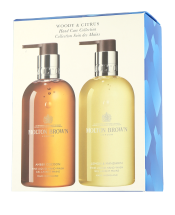 Molton Brown Amber Cocoon Set Woody & Citrus Hand Care Collection