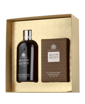 Molton Brown Re-Charge Black Pepper Set mit Bodyscrub Bar