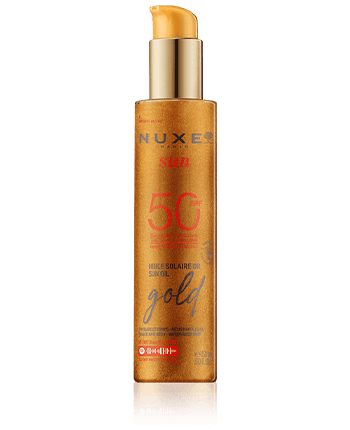 Nuxe Sun Gold Huile Solaire Or SPF 50 (150 ml)