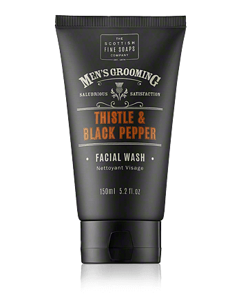 Scottish Fine Soaps Men's Grooming Thistle & Black Pepper Facial Wash (150 ml)