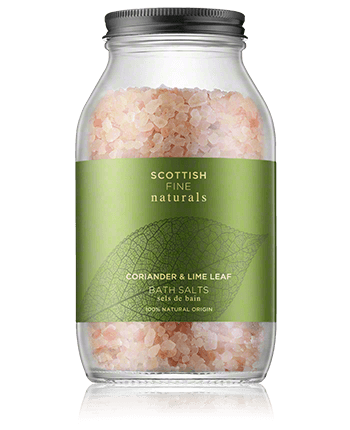 Scottish Fine Soaps Naturals Coriander & Lime Leaf Bath Salts (500 g)