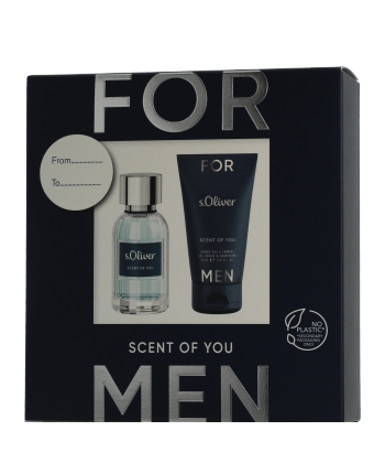 s.Oliver Scent of You for Men 30 ml EdT Set mit Shower Gel