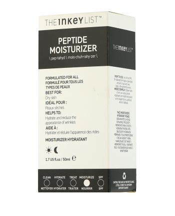 The Inkey List Face Care Peptide Moisturizer (50 ml)