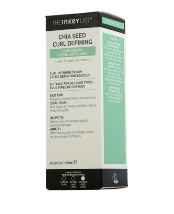 The Inkey List Hair & Scalp Chia Seed Curl Defining Hair Cream (150 ml)