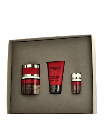 Trussardi Ruby Red 30 ml EdP Set mit Body Lotion & Mini EdP Spray