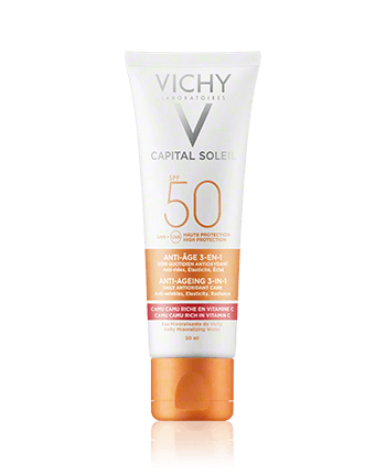 Vichy Capital Soleil Anti-Ageing 3-in-1 Daily Antioxidant Protective Care SPF 50 (50 ml)