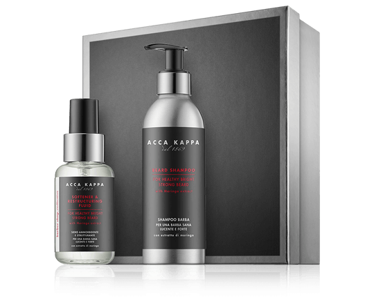 Acca Kappa Barber Shop Collection Set mit Beard Shampoo