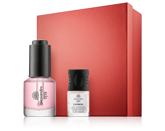 Alessandro Spa Set mit Mango Nail Care Serum & Express Nail Hardener