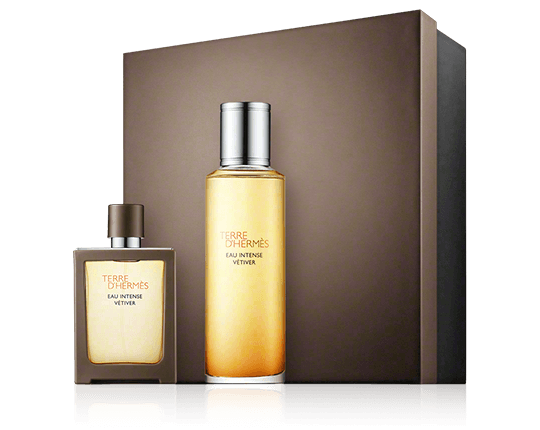 Hermès Terre d'Hermès 125 ml EdP Set mit Eau Intense Vétiver