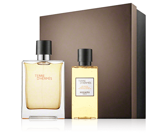 Hermès Terre d'Hermès 100 ml EdT Set mit Shower Gel