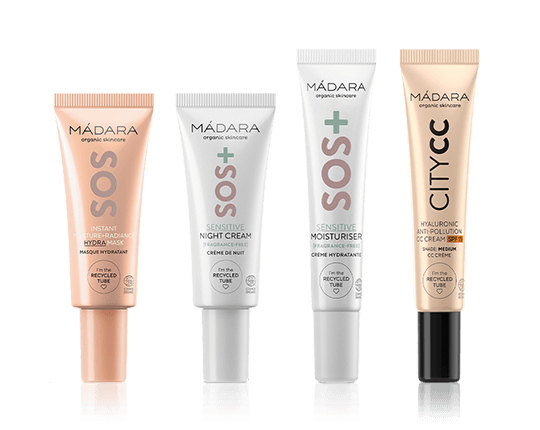 MÁDARA SOS+ Sensitive Skin Soothing Routine Set Medium