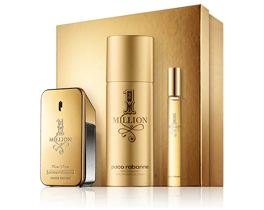Paco Rabanne 1 Million 50 ml EdT Set mit Deodorant Spray