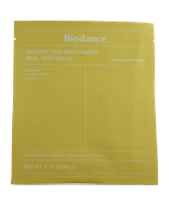 Biodance Masks Radiant Vita Niacinamide Real Deep Mask Pflegemaske 34 g