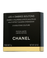 Chanel Les 4 Ombres Boutons Ombre à Paupières Effets Multiples 219 Boutons Couture Lidschatten 2 g