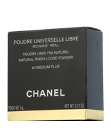 Chanel Poudre Universelle Libre Poudre Libre Fini Naturel Refill 40 Medium Plus Puder 6 g