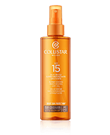 Collistar Smart Sun Protection Supertanning Moisturizing Dry Oil SPF 15 Körperspray 200 ml