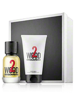 Dsquared² 2 Wood 30 ml EdT Set mit Bath & Shower Gel