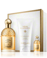Guerlain Aqua Allegoria 75 ml EdP Set mit Mini EdP & Bergamot Body Lotion