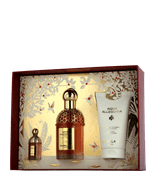 Guerlain Aqua Allegoria 75 ml EdP Set mit Rosa Rossa Forte EdP Spray, Mini EdP & Body Lotion