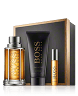 Hugo Boss The Scent 100 ml EdT Set mit Shower Gel & Mini EdT
