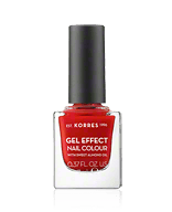 Korres Gel Effect Nail Colour 48 Coral Red Nagellack 11 ml