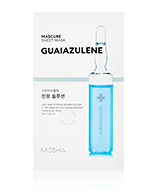 Missha Mascure Guaiazulene Sheet Mask Pflegemaske 28 ml