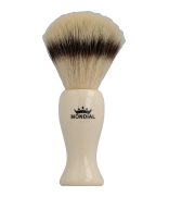 Mondial 1908 Shaving Brush Ecosilvertip, Synthetic Rasierpinsel