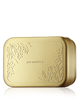 puremetics Accessoires Seifenbox mit Abtropfeinsatz Matt-Gold Floral Reinigung & Wellness