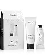 Scottish Fine Soaps Au Lait Nourishing Skin Set mit Body Cream