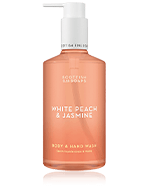 Scottish Fine Soaps Fine Fragrance Collection White Peach & Jasmine Body & Hand Wash Duschgel 300 ml