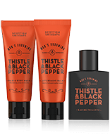 Scottish Fine Soaps Men&apos;s Grooming Thistle & Black Pepper Set Sonstiges Körperpflege