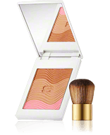 Sisley Phyto Touche Poudre Éclat Soleil Trio Pêche Dorée 11g
