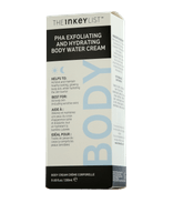 The Inkey List Body Care PHA Body Water Cream Körpercreme 150 ml