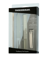 Tweezerman Manicure Glass Nailcare Set Manicureset 4-teilig