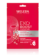 Weleda Exo Boost Glow Sheet Mask Pflegemaske 20 ml