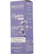 Weleda Haarpflege Hydra Shine Gloss Drops Hair Oil Haaröl 30 ml