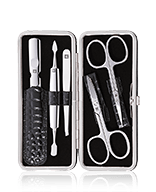 Zwilling Classic Inox Maniküre-Set im Rahmenetui aus Leder Manicureset 5-teilig